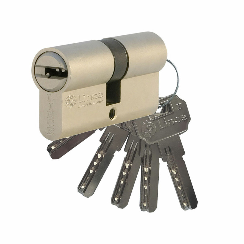 Cilindro Lince C2-9c234032n Niquelado Acero Leva Corta (72 mm) Cilindro Lince C2-9c234032n Niquelado Acero Leva Corta (72 mm)