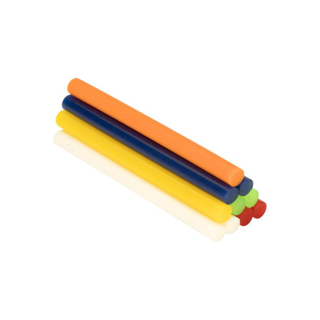 Barras de cola termofusible Salki 431088 Multicolor Decoración Ø 8 x