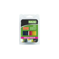 Barras de cola termofusible Salki 431088 Multicolor Decoración Ø 8 x