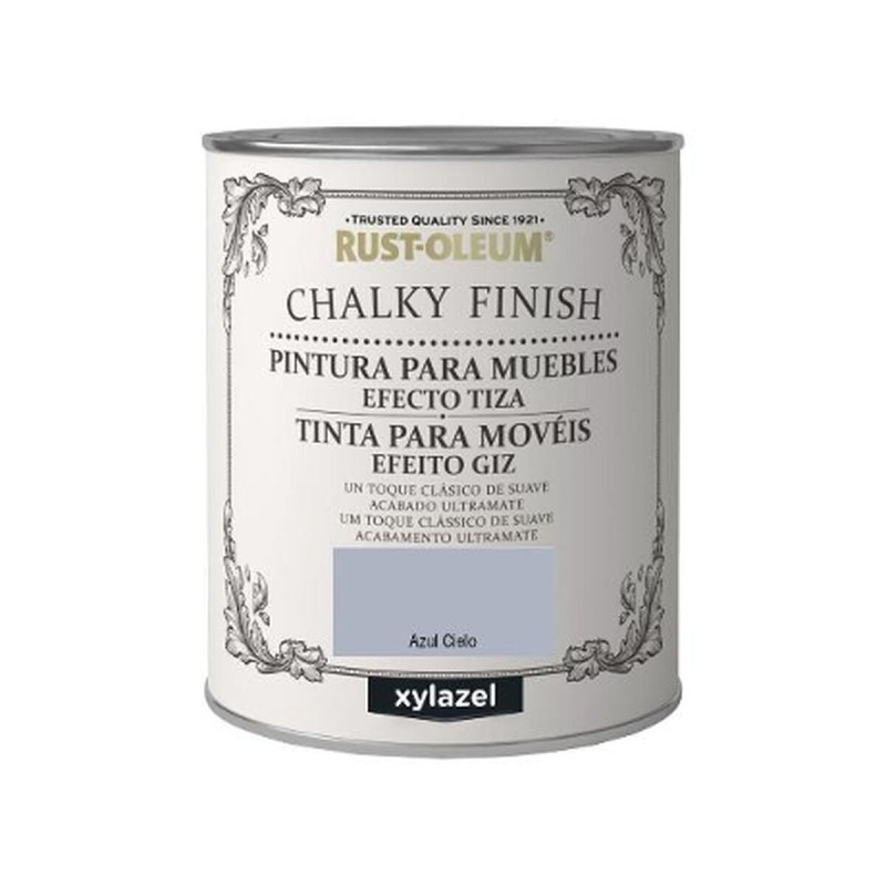 Pintura Bruguer Rust-oleum Chalky Finish 5397549 Muebles Azul cielo 75 Pintura Bruguer Rust-oleum Chalky Finish 5397549 Muebles Azul cielo 75
