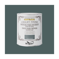 Pintura Bruguer Rust-oleum Chalky Finish 5733890 Muebles Deep Green 75