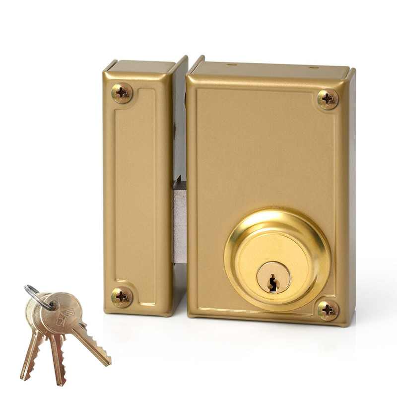 Cerradura Jis 33-7i Sobreponer Izquierda 70 mm Cerradura Jis 33-7i Sobreponer Izquierda 70 mm
