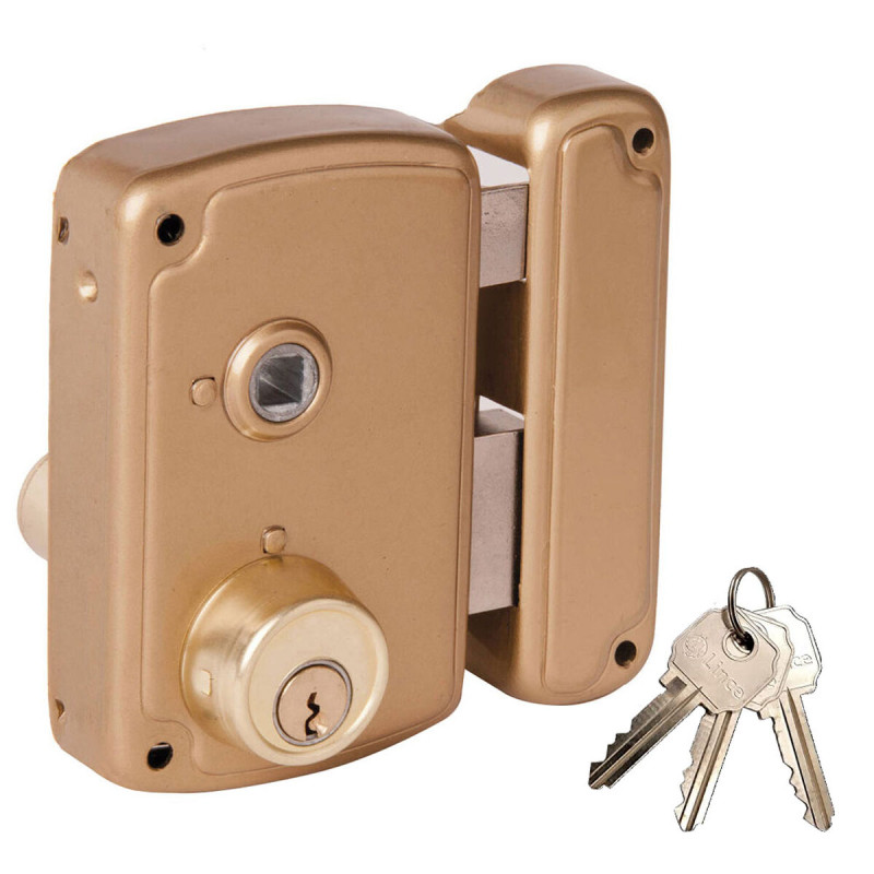 Cerradura de sobreponer UCEM 4056bhb065d Derecha Hierro Cerradura de sobreponer UCEM 4056bhb065d Derecha Hierro