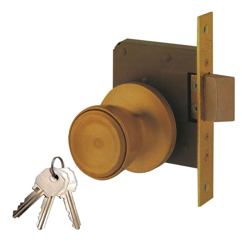 Cerradura con pomo UCEM 03020078 Hierro Cerradura con pomo UCEM 03020078 Hierro