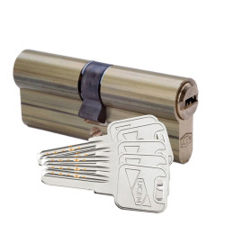 Cilindro de seguridad UCEM 2000s2lp3338ll Europeo Leva Larga 33 x 38 m