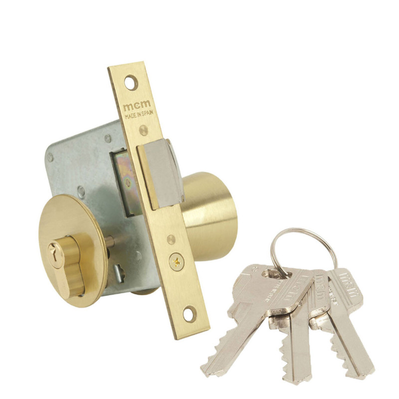 Cerradura con pomo MCM 1561-3-70 Embutir Cerradura con pomo MCM 1561-3-70 Embutir