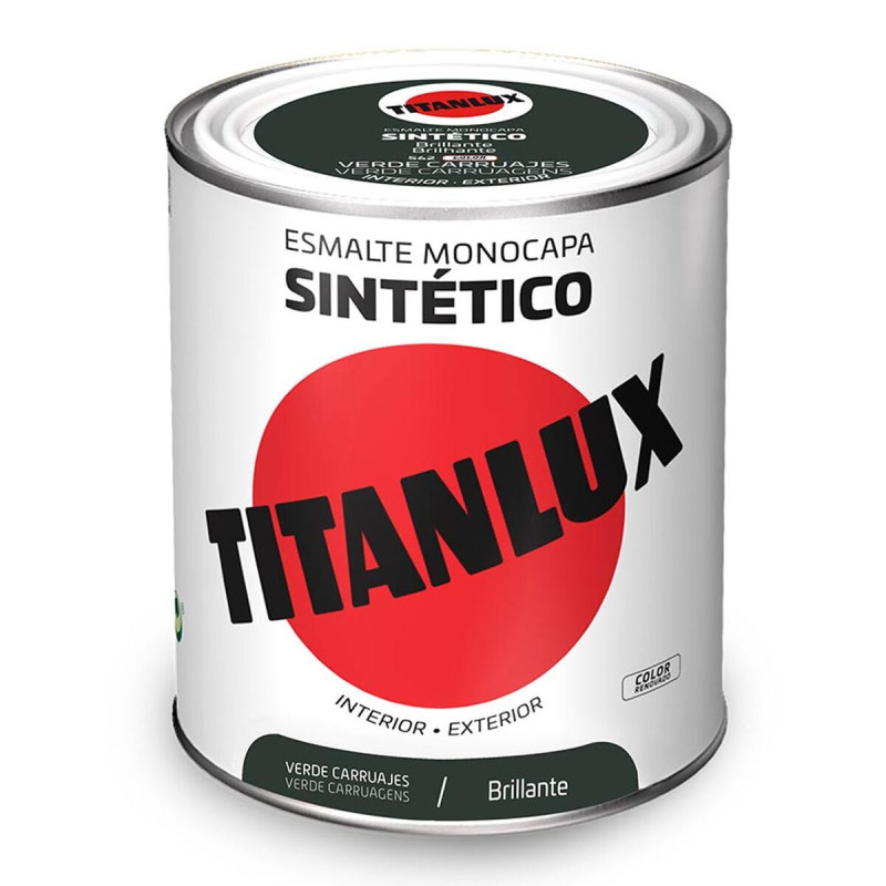 Esmalte sintético Titanlux 5808988 Verde 750 ml Esmalte sintético Titanlux 5808988 Verde 750 ml