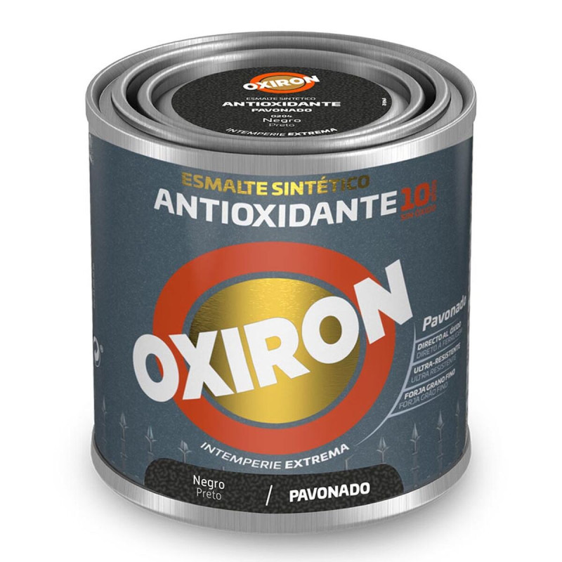 Esmalte sintético Oxiron Titan 5809046 Negro Antioxidante 250 ml Pavo Esmalte sintético Oxiron Titan 5809046 Negro Antioxidante 250 ml Pavo