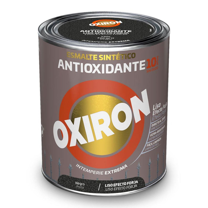 Esmalte sintético Oxiron Titan 5809096 250 ml Negro Antioxidante Esmalte sintético Oxiron Titan 5809096 250 ml Negro Antioxidante