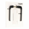 Juego de Manillas EDM 702 Aluminio 12 cm