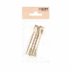 Tornillo pasante multicorte EDM TRN02 Acero M4 x 75 mm (4 Unidades)