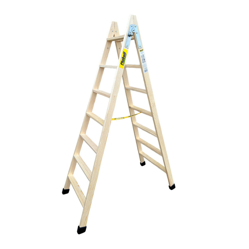 Escalera plegable Plabell BLD-7 Madera 190 cm Escalera plegable Plabell BLD-7 Madera 190 cm