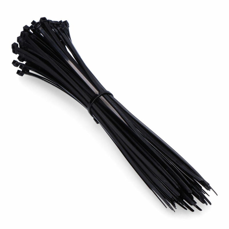Bridas Nailon EDM Negro 762 x 9 mm (100 Unidades) Bridas Nailon EDM Negro 762 x 9 mm (100 Unidades)