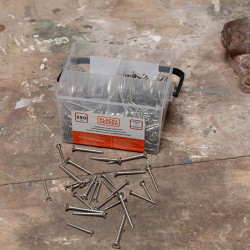 Kit de tornillos Black & Decker Pozidriv Madera 350 Piezas