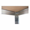 Estantería Kinzo Madera Acero Inoxidable 5 Estantes 750 kg 75 x 30 x