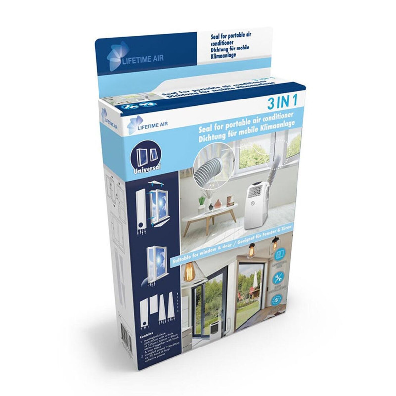 Kit universal de aislamiento de ventanas para climatizador Lifetime Kit universal de aislamiento de ventanas para climatizador Lifetime