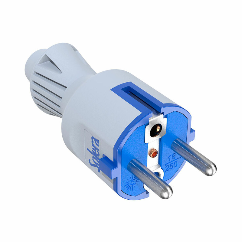 Clavija de enchufe Solera 2p+t 706ckb Blanco 16 A 250 V Clavija de enchufe Solera 2p+t 706ckb Blanco 16 A 250 V