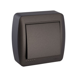 Interruptor Simple Conmutado Solera Mural 7,4 x 7,2 x 2,8 cm 250 V 10