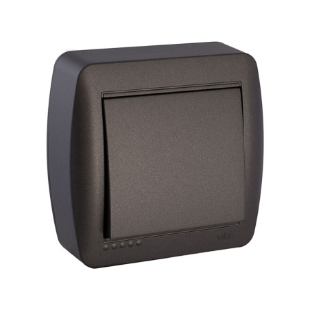 Interruptor de luz Solera Mural 7,4 x 7,2 x 2,8 cm 250 V 10 A Bipolar