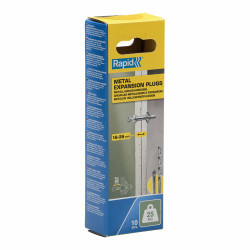 Tacos y tornillos Rapid 5001547 Ø 8 x 46 mm M4 x 55 mm Metal Expansi