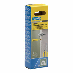 Tacos y tornillos Rapid 5001548 Ø 8 x 46 mm M4 x 58 mm Metal Expansi