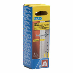 Tacos y tornillos Rapid 5001552 Ø 11 x 80 mm M5 x 89 mm Metal Expansi