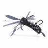 Navaja multiusos EDM 08556 Kilimanjaro Negro Mosquetón