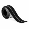 Cinta de Doble Cara Inofix 2144-3 Negro 1,5 m x 2 cm Cierre de gancho