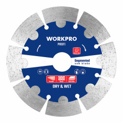 Disco de corte diamantado Workpro Profi