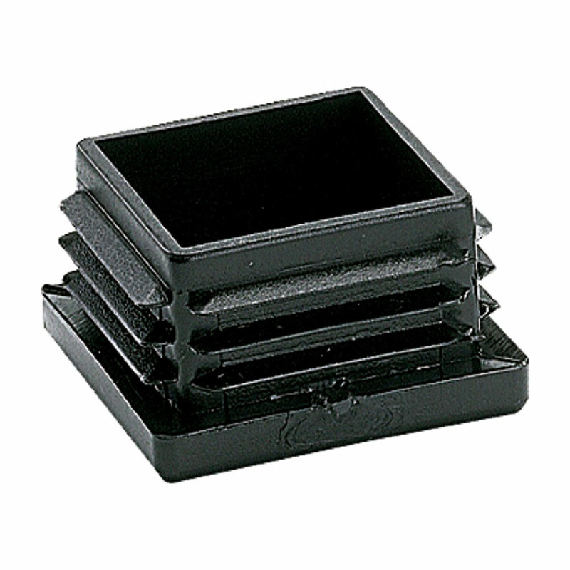 Contera/Tapón terminal Micel CNT03 Negro Polietileno Cuadrada 20 x 22 Contera/Tapón terminal Micel CNT03 Negro Polietileno Cuadrada 20 x 22