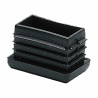 Contera/Tapón terminal Micel CNT04 Negro Polietileno Rectangular 10 x