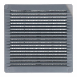 Rejilla de ventilación EDM 87703 Gris 15 x 15 cm