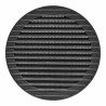 Rejilla de ventilación EDM 87722 Antracita Ø 15 cm
