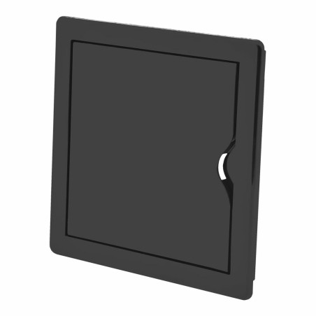 Tapa de registro EDM 87745 Antracita Empotrable Cuadrada 16,5 x 16,5 c