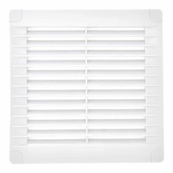 Rejilla de ventilación EDM 87702 Blanco 15 x 15 cm