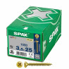 Caja de tornillos SPAX Yellox Z2 Cabeza plana 3,5 x 25 mm 1000 Unidade