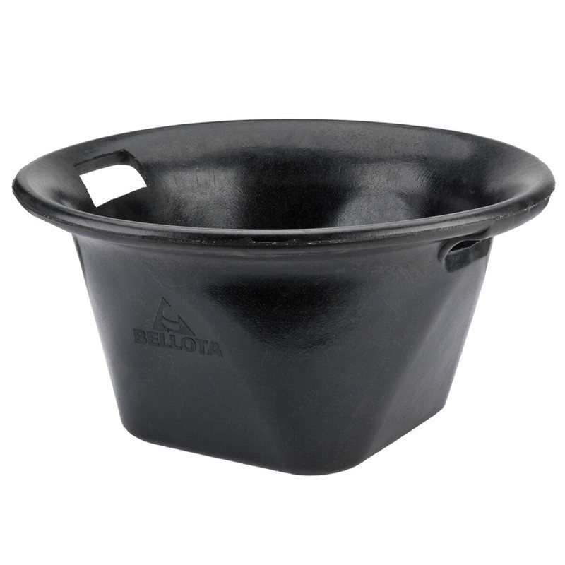 Cubo con Asa Bellota 13 L industrial Negro Goma de caucho Resistente Cubo con Asa Bellota 13 L industrial Negro Goma de caucho Resistente