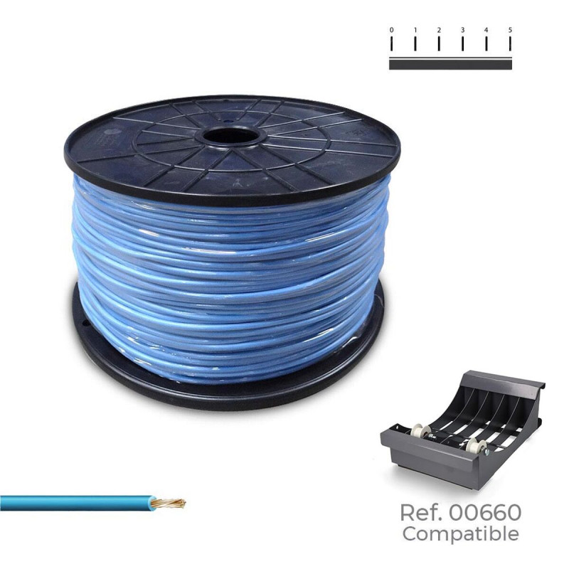 Cable Eléctrico Manguera Sediles h07z1-k Azul 2,5 mm 500 m Cable Eléctrico Manguera Sediles h07z1-k Azul 2,5 mm 500 m