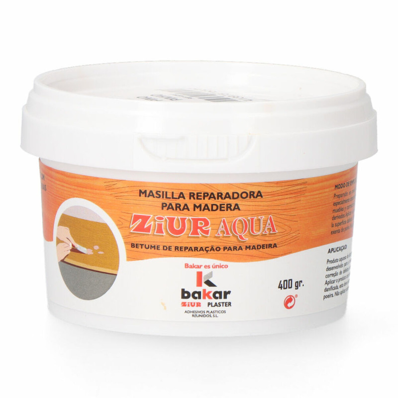Masilla para madera Bakar Ziur Aqua Pino 400 g Masilla para madera Bakar Ziur Aqua Pino 400 g
