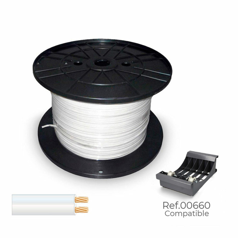 Cable paralelo Sediles Blanco 2 x 0,75 mm 500 m Cable paralelo Sediles Blanco 2 x 0,75 mm 500 m