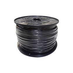 Cable Eléctrico Manguera Sediles Negro 2 x 0,75 mm 400 m h05vvh2-f Bo