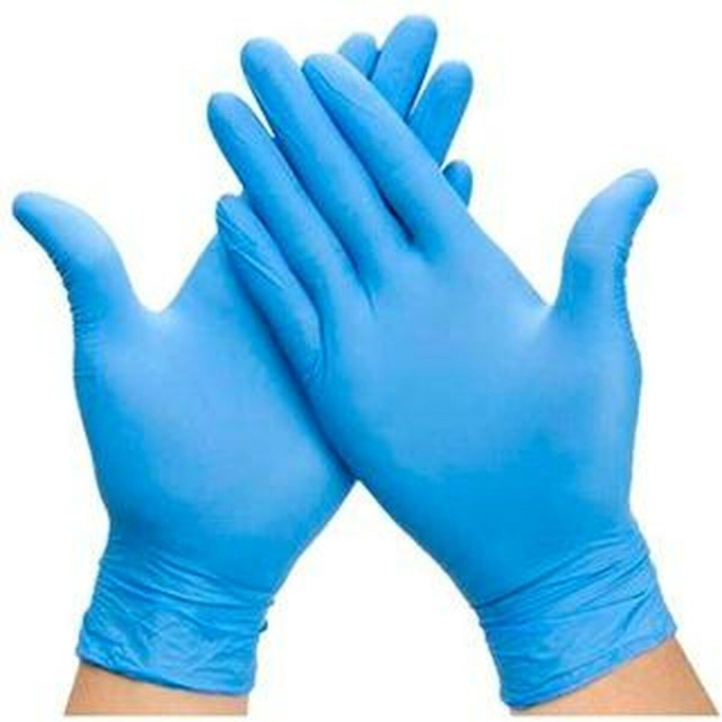 Guantes de Vinilo Desechables M Azul Vinilo Guantes de Vinilo Desechables M Azul Vinilo