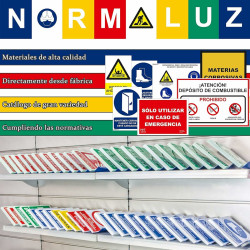 Cartel Archivo 2000 "ZONA CARGA Y DESCARGA" Polipropileno 32 x 30 cm