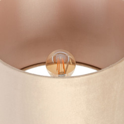 Lámpara de mesa Dorado Terciopelo Cerámica 60 W 220 V 240 V 220-240