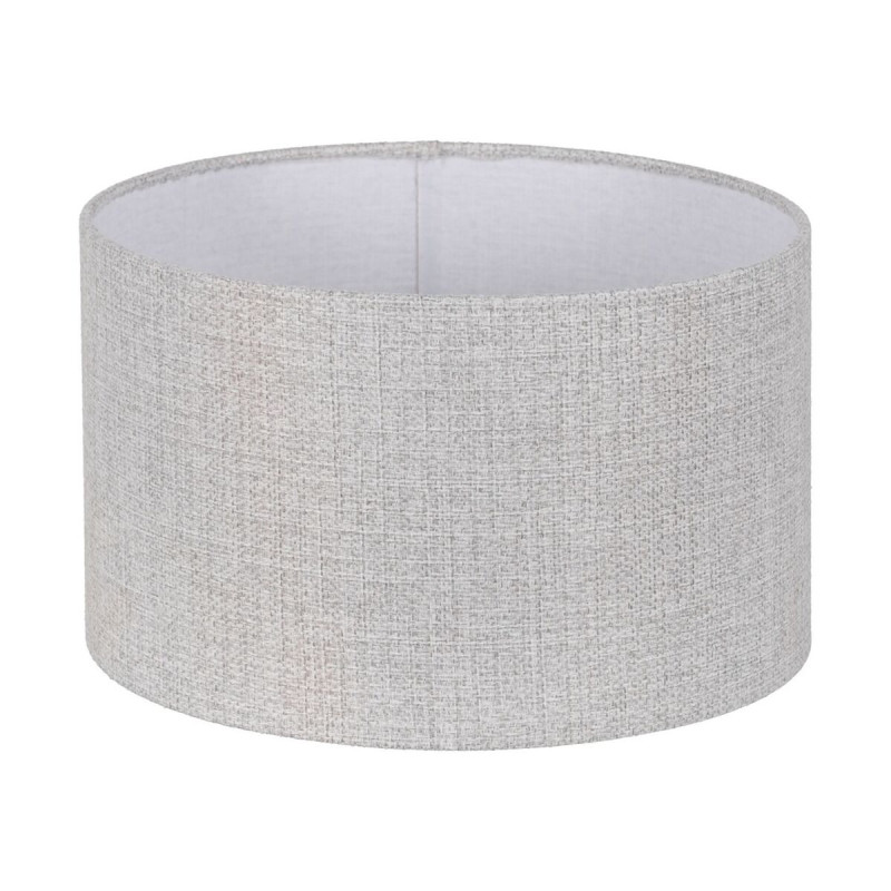 Pantalla de Lámpara Gris Poliéster 40 x 40 x 24 cm Pantalla de Lámpara Gris Poliéster 40 x 40 x 24 cm