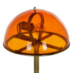 Lámpara de mesa Naranja Dorado Cristal Hierro 40 W 220-240 V 31 x 31