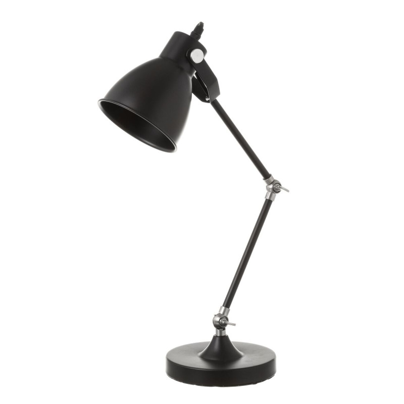 Flexo/Lámpara de escritorio Negro Metal 25 W 27 x 16 x 52 cm Flexo/Lámpara de escritorio Negro Metal 25 W 27 x 16 x 52 cm