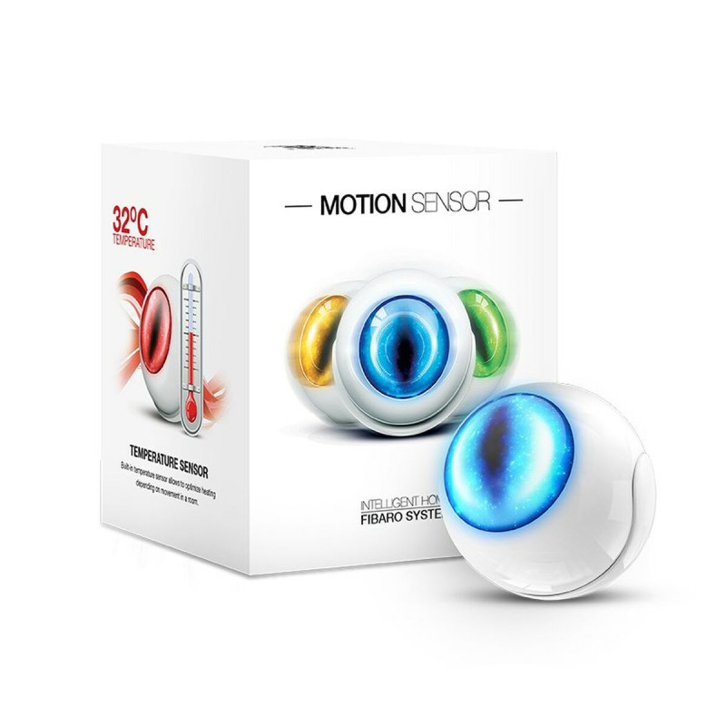 Detector de Movimiento Fibaro FGMS-001-ZW5 3 V Detector de Movimiento Fibaro FGMS-001-ZW5 3 V