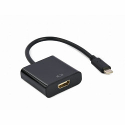 Adaptador USB-C a VGA GEMBIRD A-CM-HDMIF-03 (1 unidad)