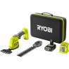 Tijeras de césped Ryobi Input: Ryobi Taladro Percutor 18V R18PD3-0

O